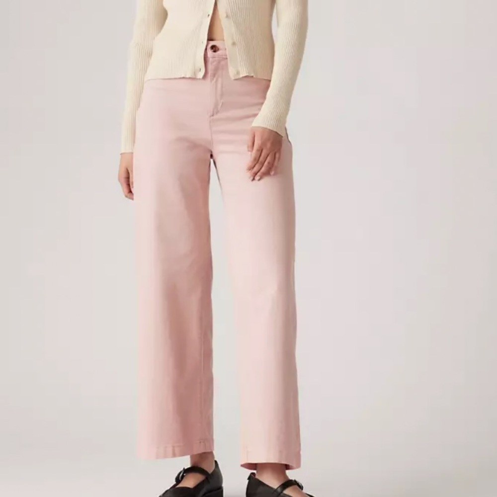 Levi's Premium Women's Pink Wide-Leg Pants